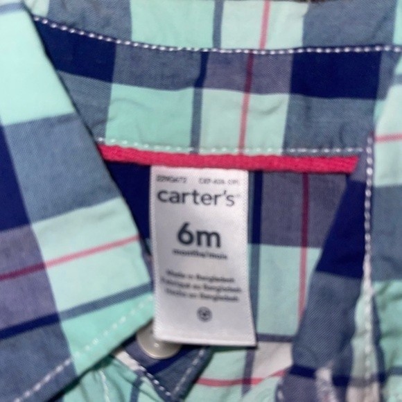 Carter's toddler flannel shirt - Picture 2 of 2